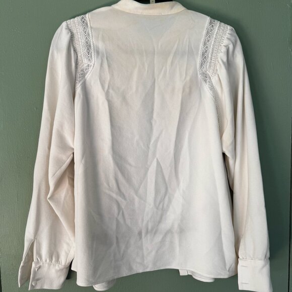 Sezane White Blouse - Picture 4 of 4